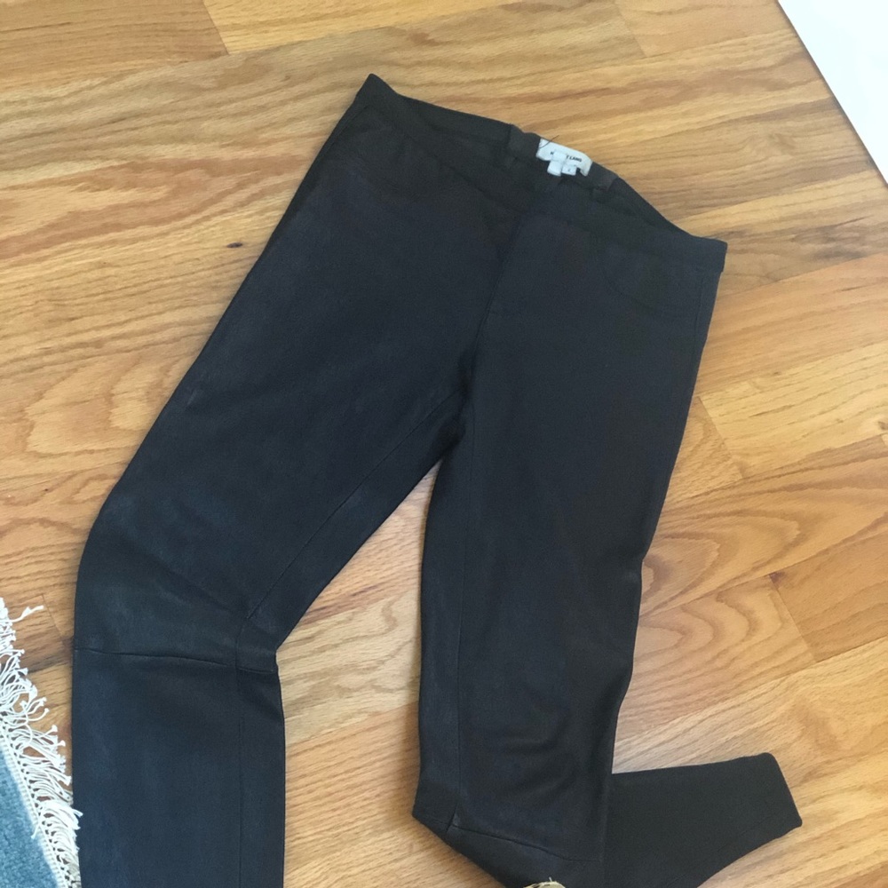 Helmut Lang Lambskin Leather Leggings